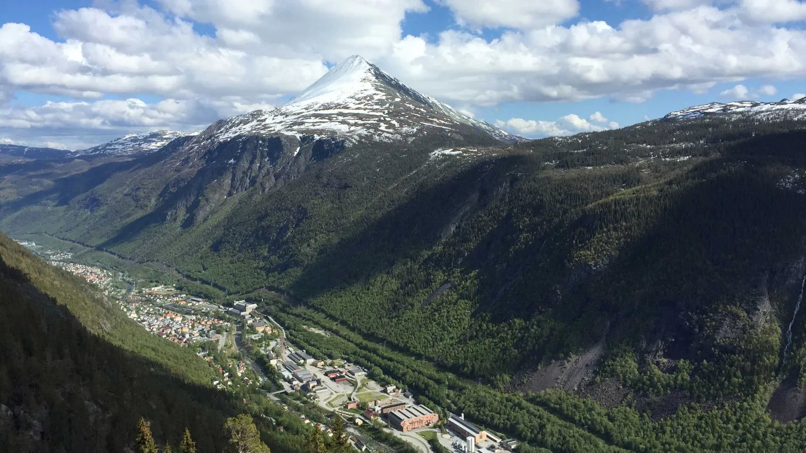 Norway town of Rjukan