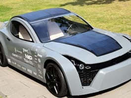 Car that captures CO2 as it drives