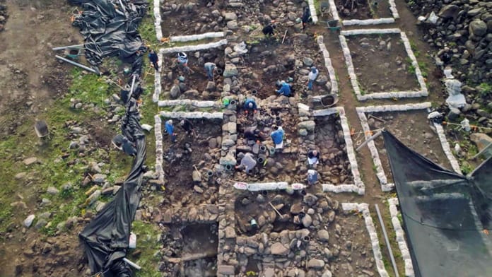 ancient farmstead in Israel