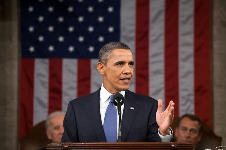 Barack Obama elected President of the United States