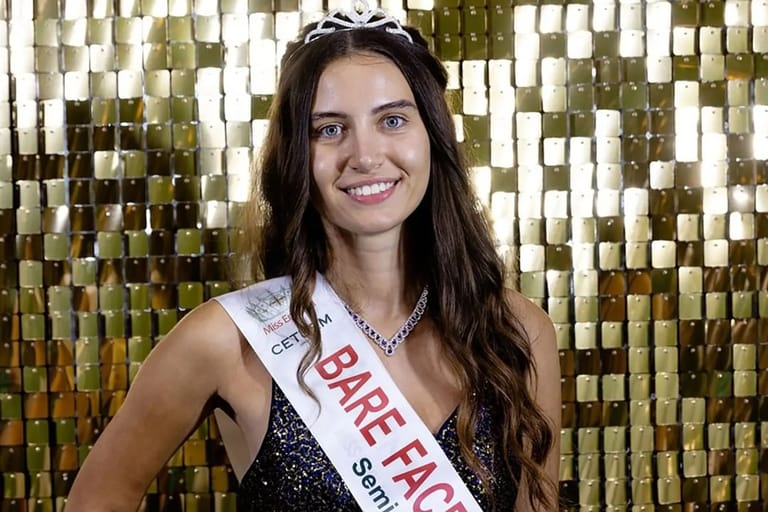 Miss England Contestant Is First to Compete Without Makeup