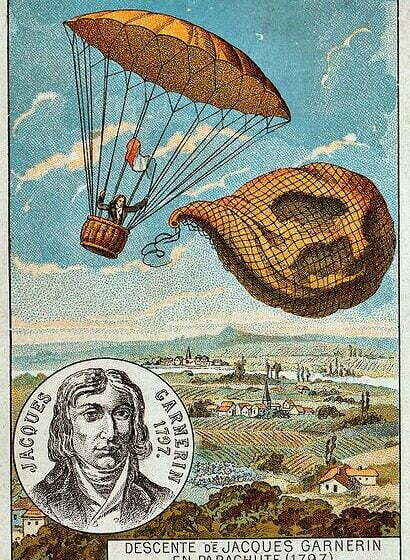  224 Years Since First Parachute Jump