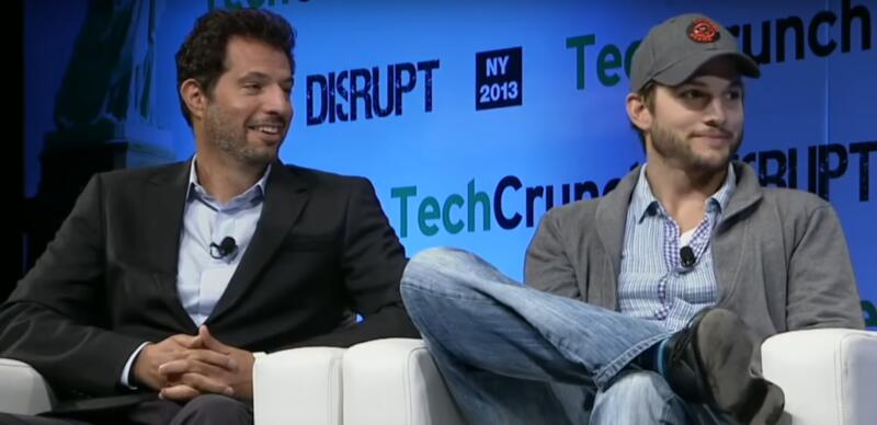 Ashton Kutcher and Guy Oseary on Tech Crunch
