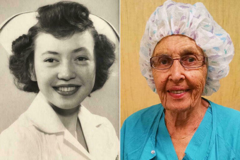 America’s oldest nurse retires aged 96