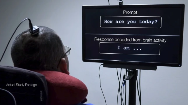 ALS patient breaks record for number of words communicated a minute with a brain implant