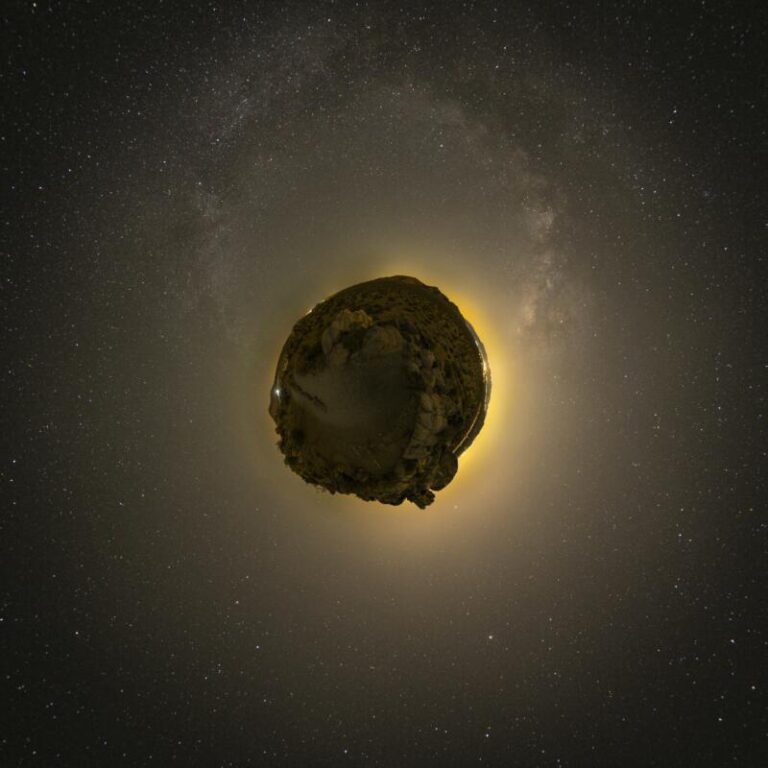 Photo of asteroid
